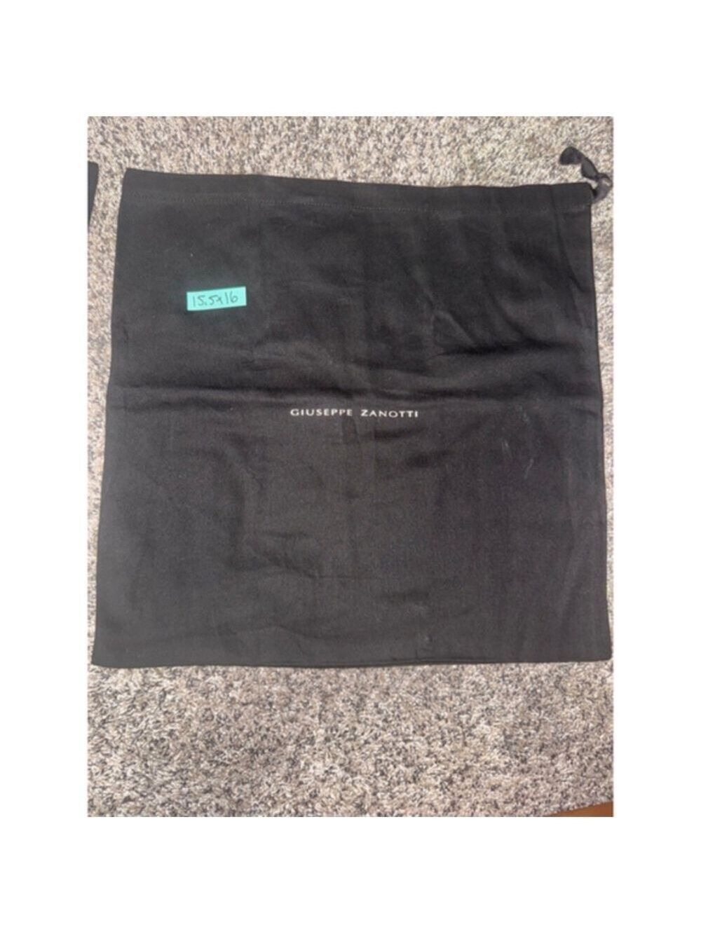 Giuseppe Zanotti Black Dust Storage Bag One Size​